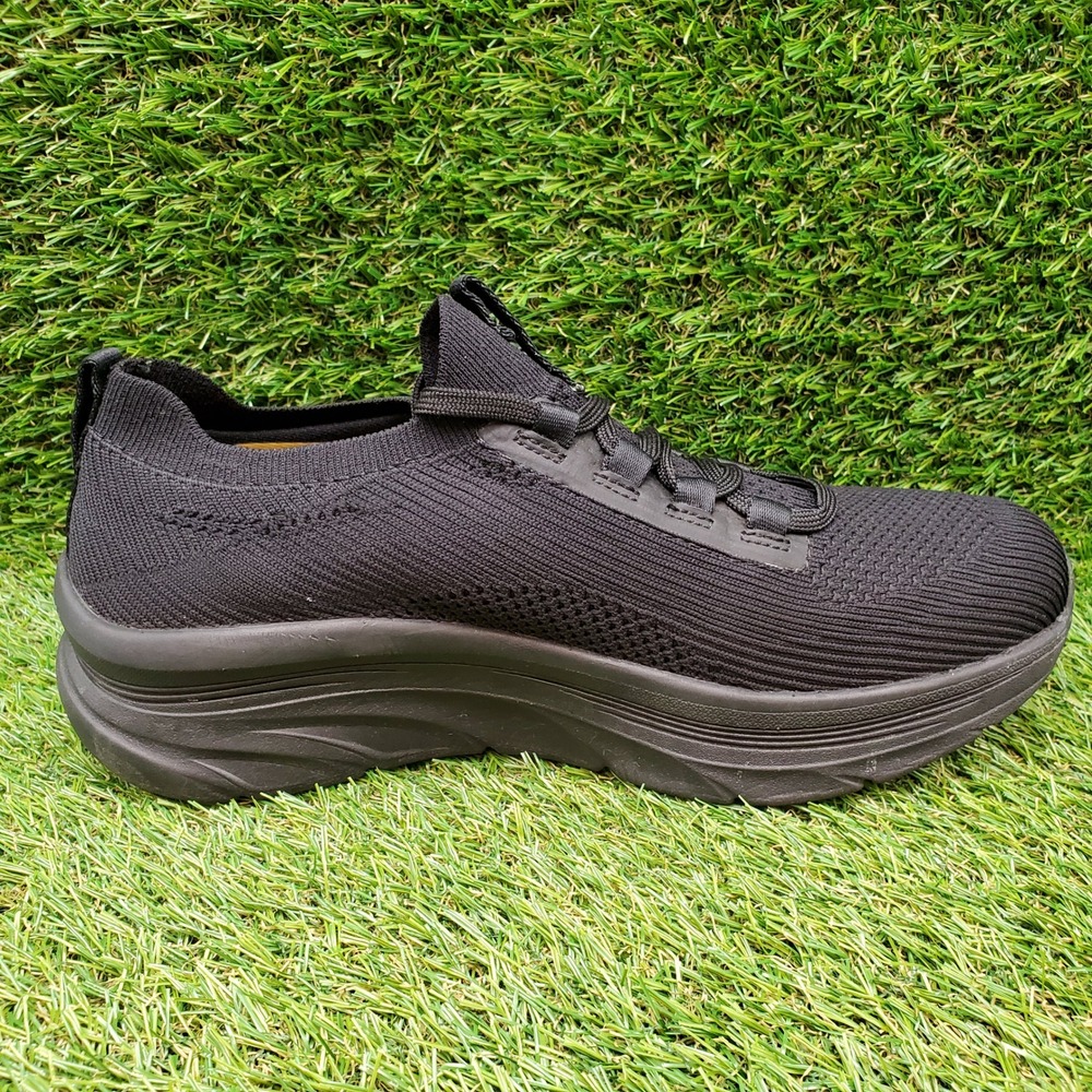 Skechers D'Lux Walker SR Ozema Slip Resistant Work Shoes Black Womens 7.5 WIDE - Picture 7 of 10